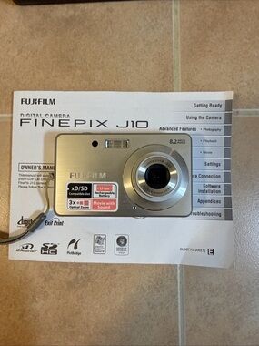 Fujifilm Silver Compact Digital Camera